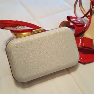 Jessica Simpson Clutch-Gold/Champagne Sparkle